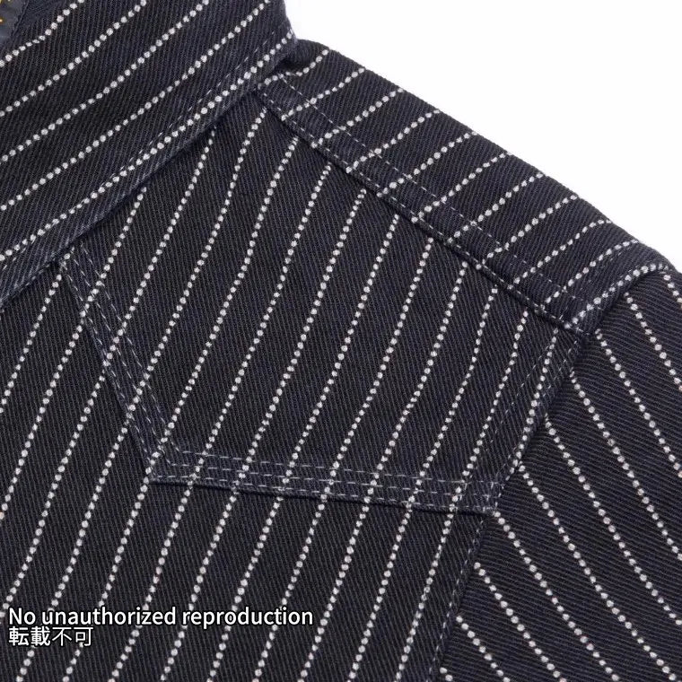 12oz ウォバッシュ ウエスタンシャツ/ブラック