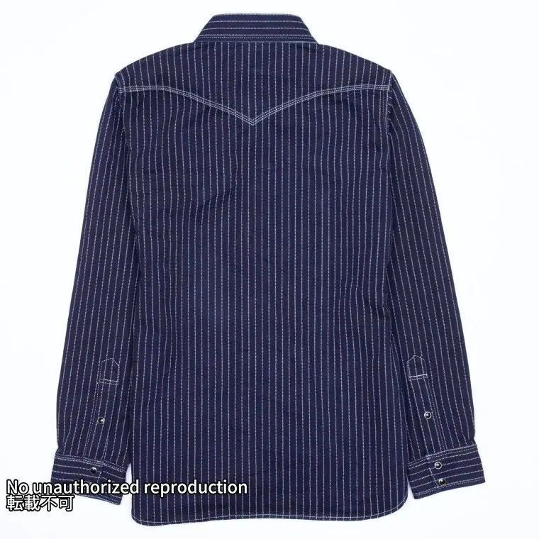 12oz ウォバッシュ ウエスタンシャツ/インディゴ