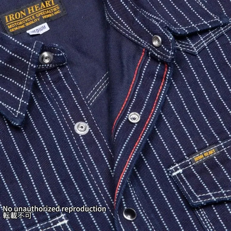 12oz ウォバッシュ ウエスタンシャツ/インディゴ