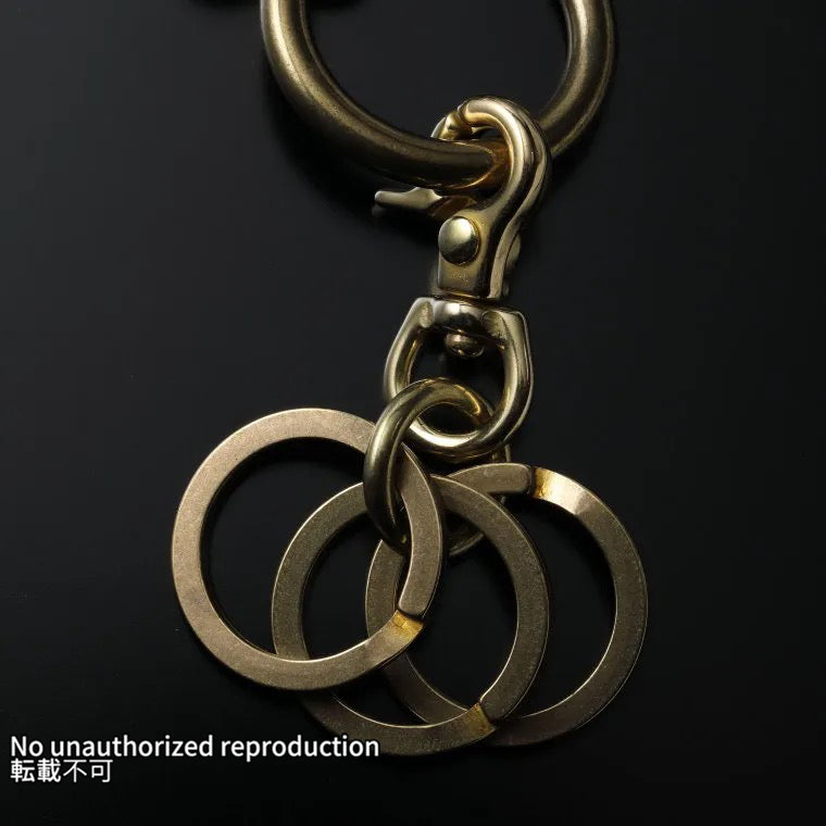 フックタイプ 真鍮ウォレットチェーン