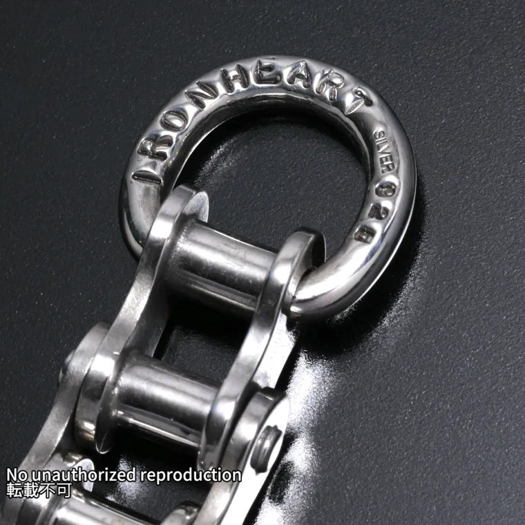 バイクチェーンタイプ シルバーブレスレット