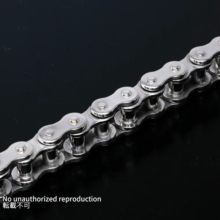 バイクチェーンタイプ シルバーブレスレット