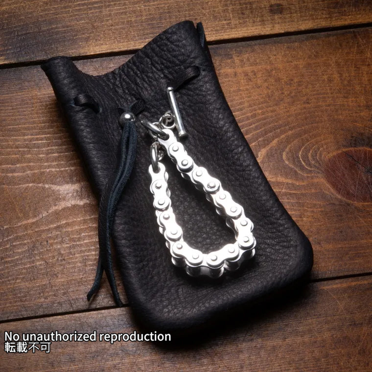 バイクチェーンタイプ シルバーブレスレット
