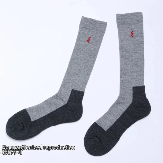 エンジニアブーツタイプソックス/グレー