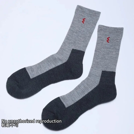 ワークブーツタイプソックス/グレー