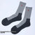 ワークブーツタイプソックス/グレー