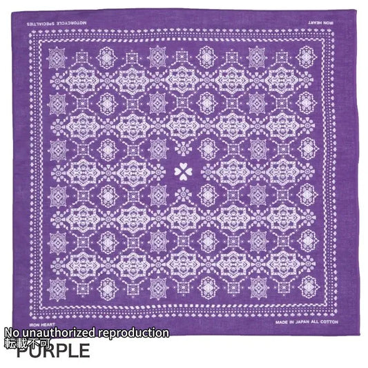 IRON HEARTオリジナルバンダナ/パープル