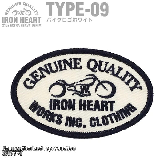 【ワッペン】「BIKE LOGO WHITE」