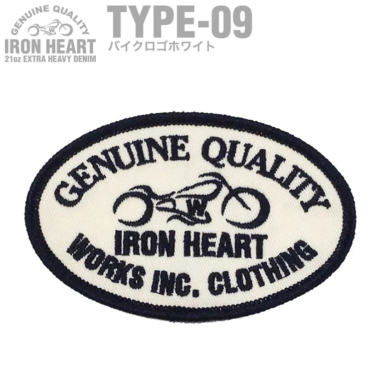 【ワッペン】「BIKE LOGO WHITE」
