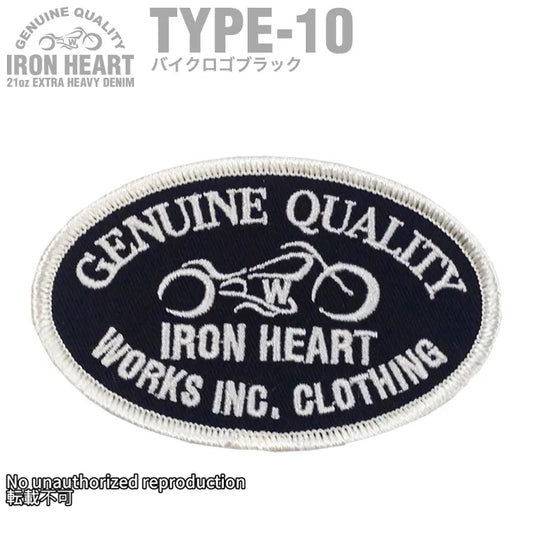 【ワッペン】「BIKE LOGO BLACK」