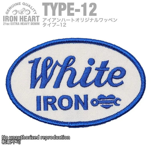 【ワッペン】「WHITE」