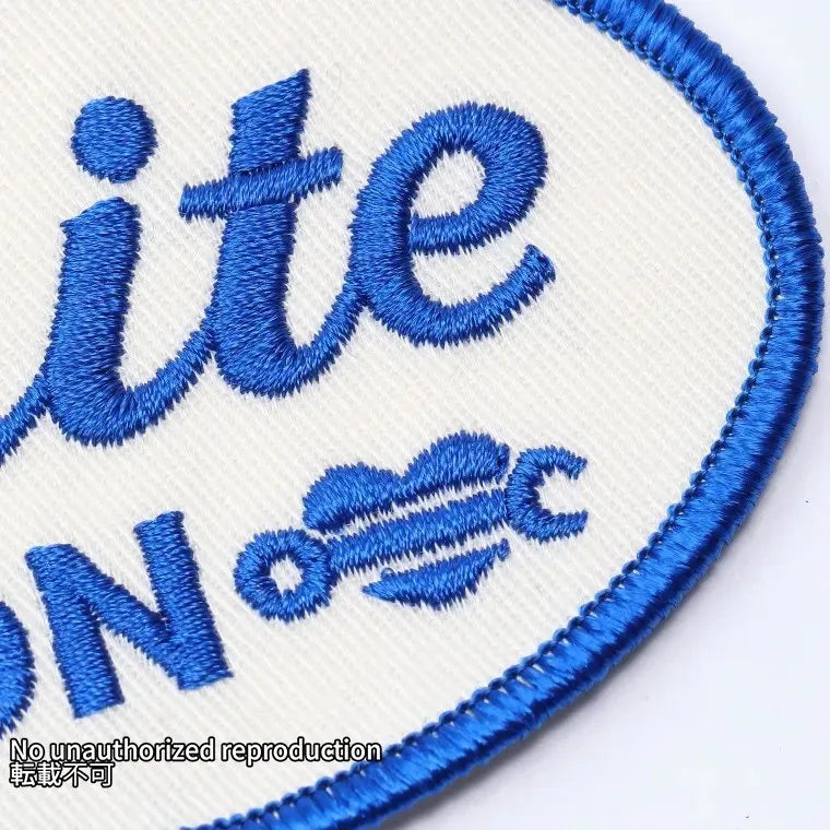 【ワッペン】「WHITE」