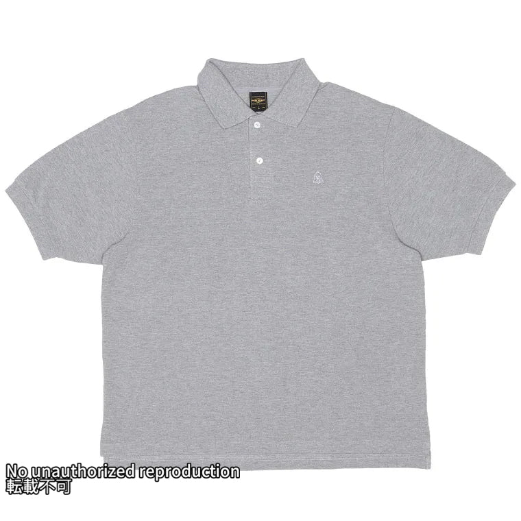 IRON HEART アイアンハート ヘビー鹿の子ポロシャツ ブラック サイズL ヘビー鹿の子ポロシャツ/グレー – IRON HEART
