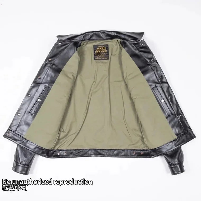 ホースハイド トラッカージャケット