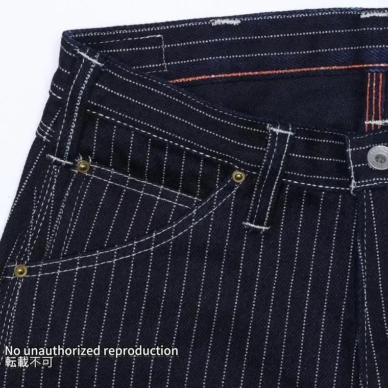 21ozウォバッシュ ロガージーンズ/インディゴ