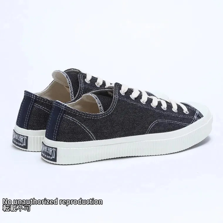 IRON HEART ローカットスニーカー/21ozセルビッチ