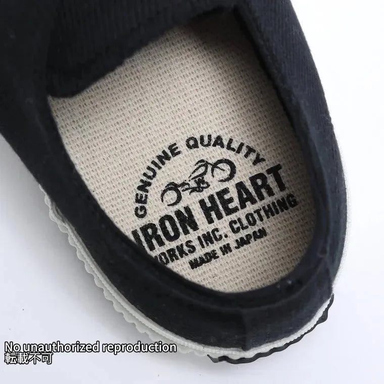 IRON HEART ローカットスニーカー/黒鎧