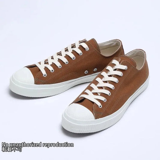 IRON HEART ローカットスニーカー/ブラウンダック