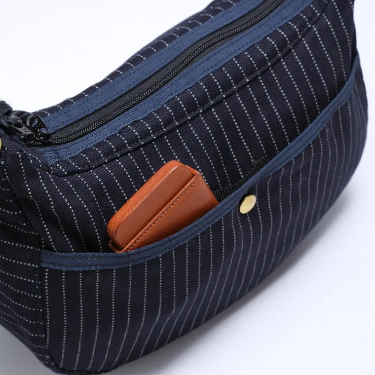 12ozウォバッシュ ミニショルダーバッグ/インディゴ