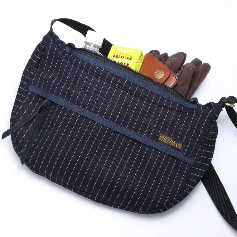 12ozウォバッシュ ミニショルダーバッグ/インディゴ