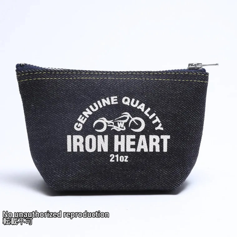 ちびたむ 21ozセルビッチデニムポーチ – IRON HEART