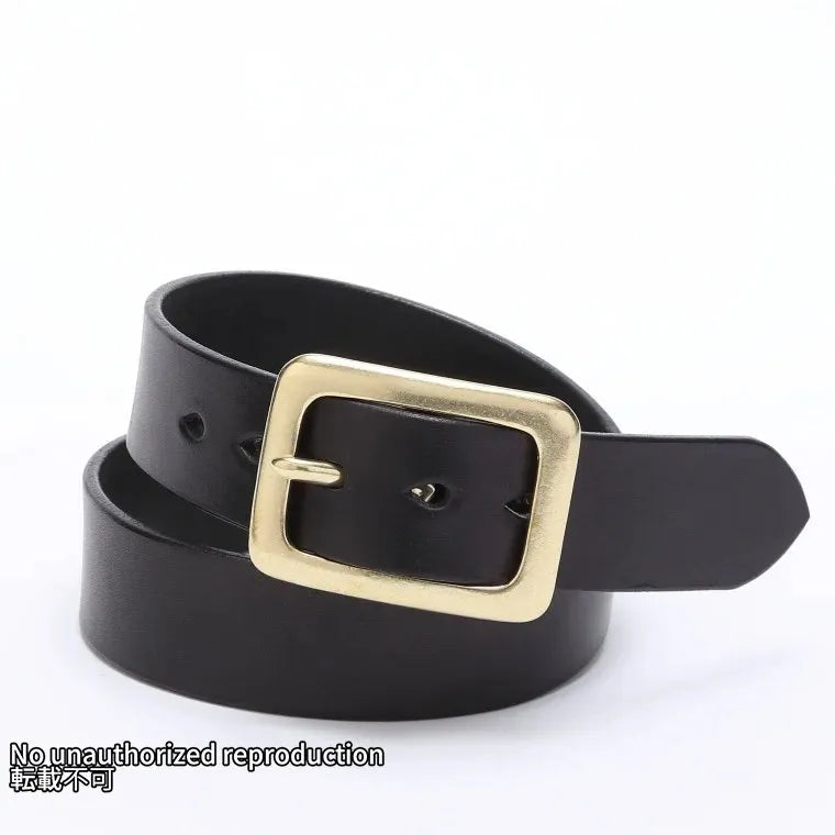 NEW栃木レザーベルト ギャリソンタイプ/ブラック