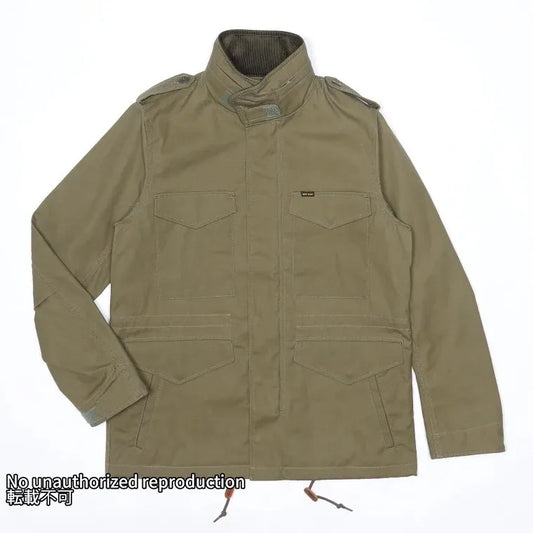 オイルドコットンM-65タイプジャケット/オリーブ