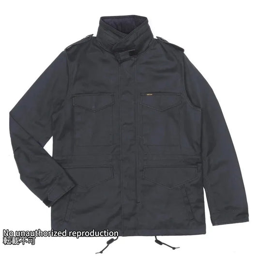 オイルドコットンM-65タイプジャケット/ブラック