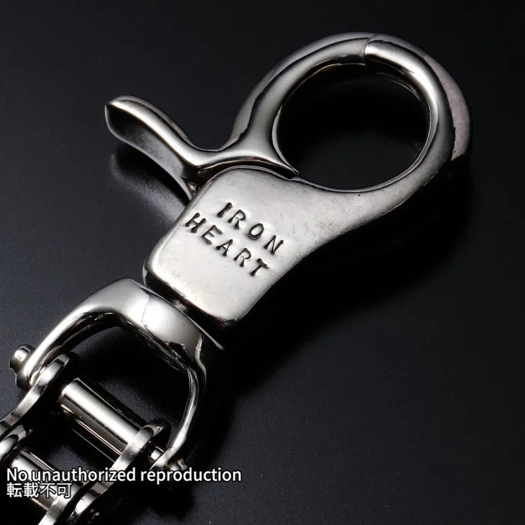 バイクチェーンタイプ シルバーキーホルダー