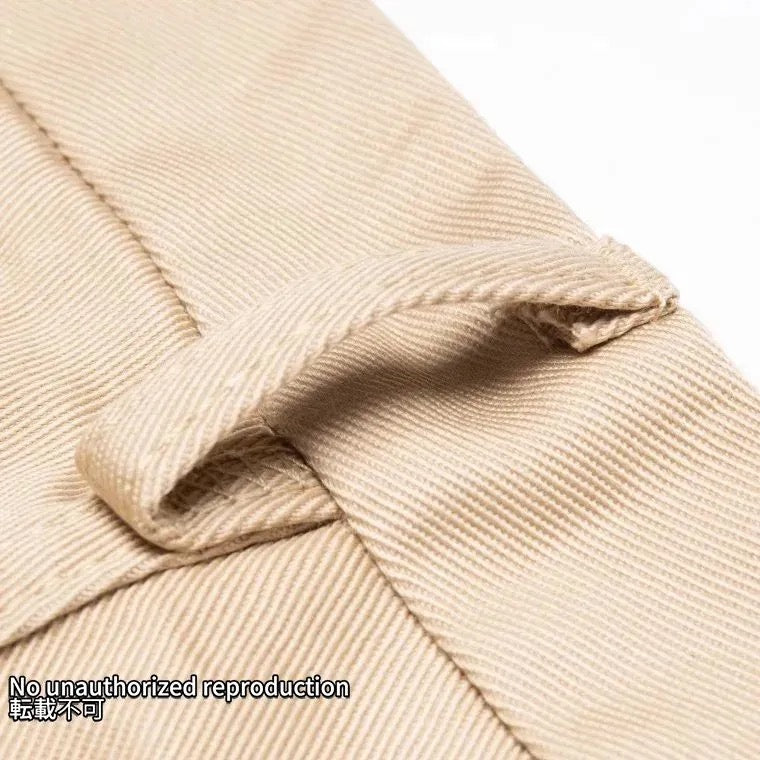 12ozヘビーチノトラウザーレギュラーフィット/カーキ