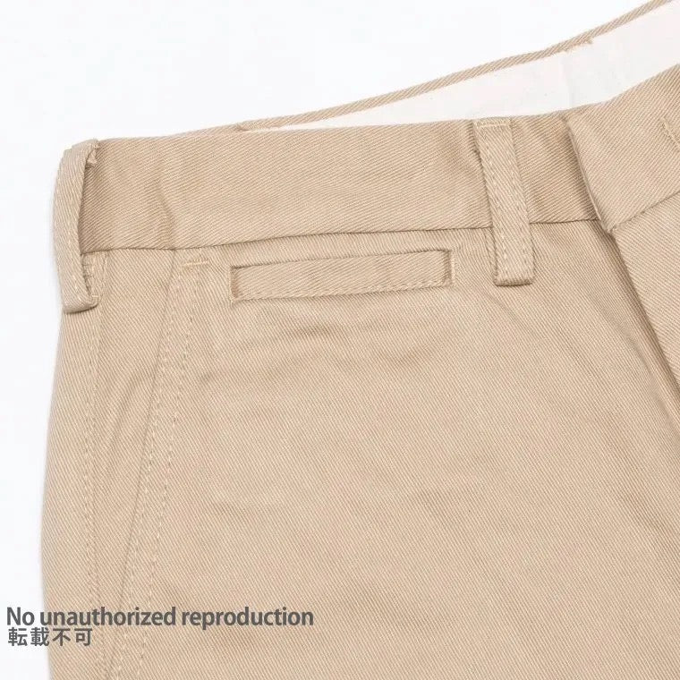 12ozヘビーチノトラウザーリラックスフィット/カーキ