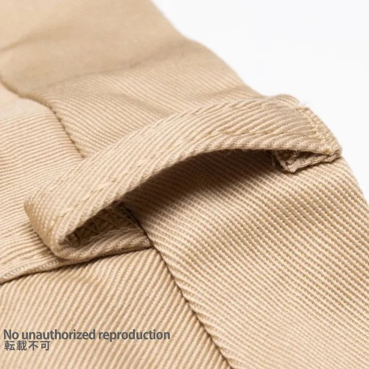 12ozヘビーチノトラウザーリラックスフィット/カーキ