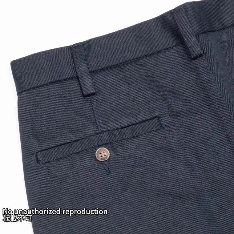 12ozヘビーチノトラウザーレギュラーフィット/ネイビー
