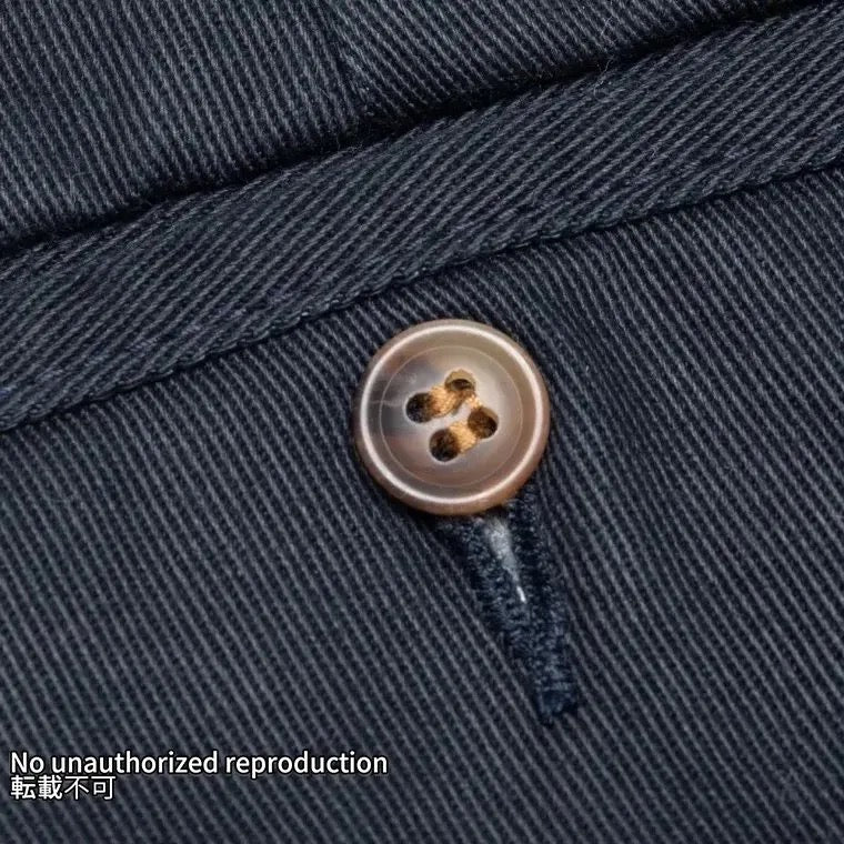 12ozヘビーチノトラウザーリラックスフィット/ネイビー