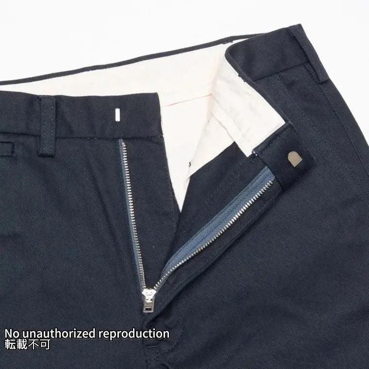 12ozヘビーチノトラウザーリラックスフィット/ネイビー