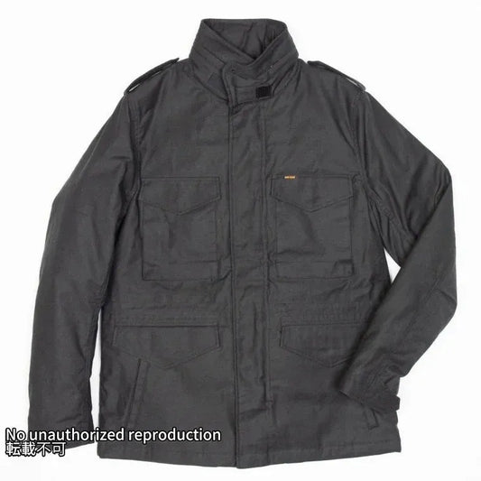 キルトライナー付きM-65タイプフィールドコート/ブラック