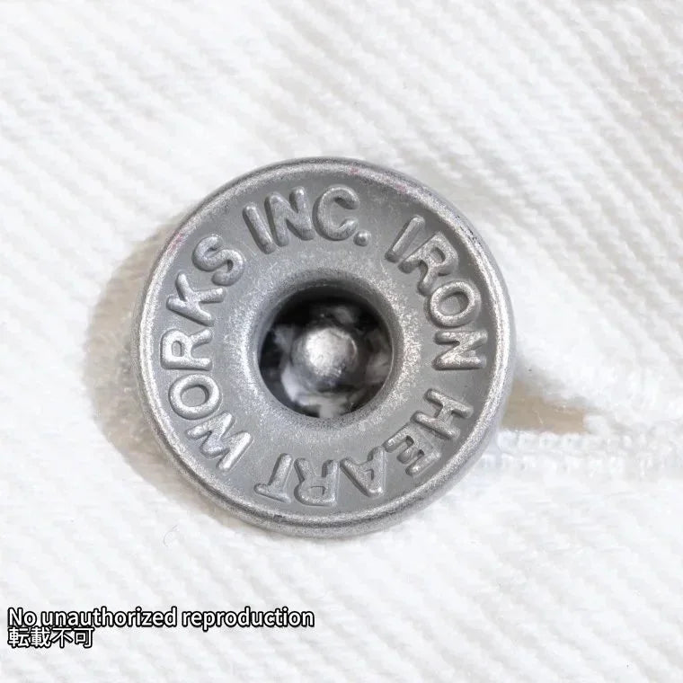 ホワイトツイルトラウザーストレート/ホワイト