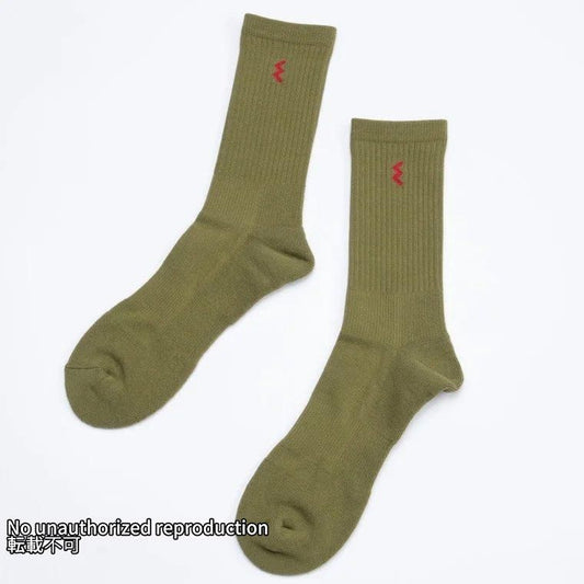 ワークブーツタイプソックス/オリーブ