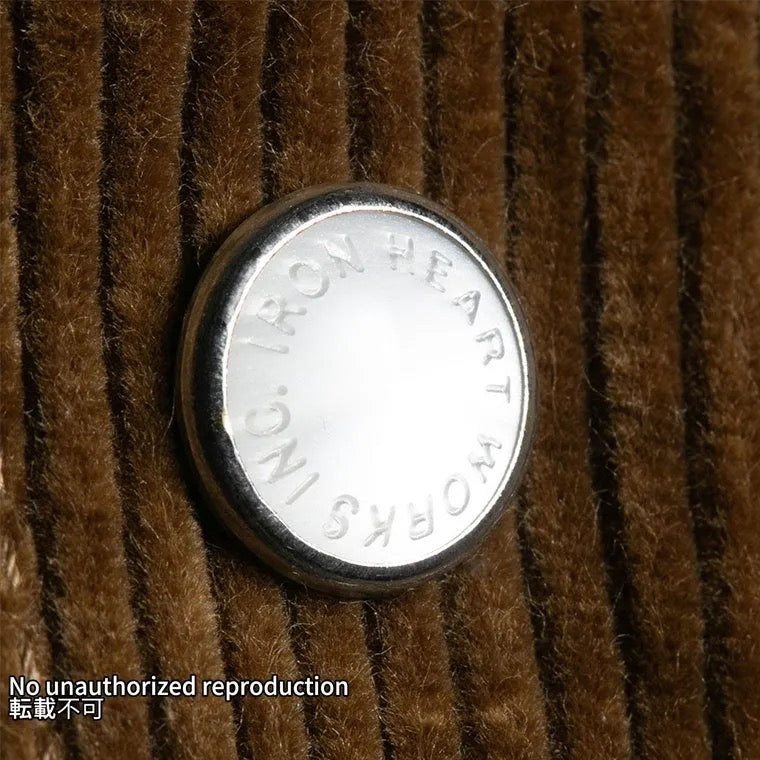 11ozコーデュロイウエスタンシャツ/キャメル