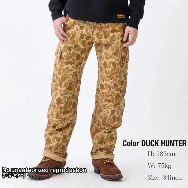 カモフラージュ柄カーゴパンツ/ダックハンター