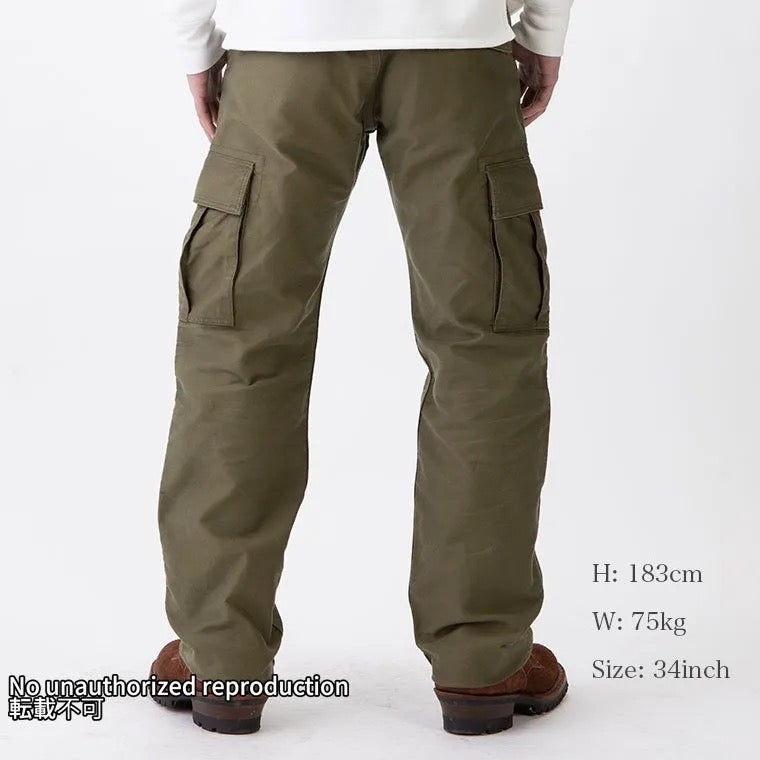 ウィップコードカーゴパンツ/アーミーグリーン