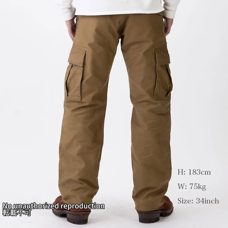 ウィップコードカーゴパンツ/カーキ