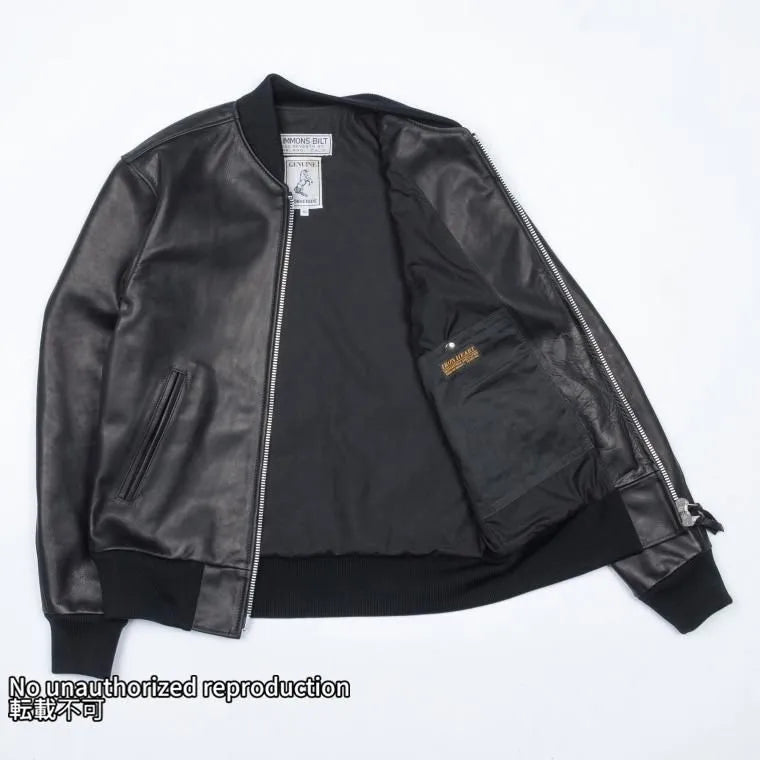 アイアンハートX シモンズビルト プレーリーホースハイドカレッジジャケット