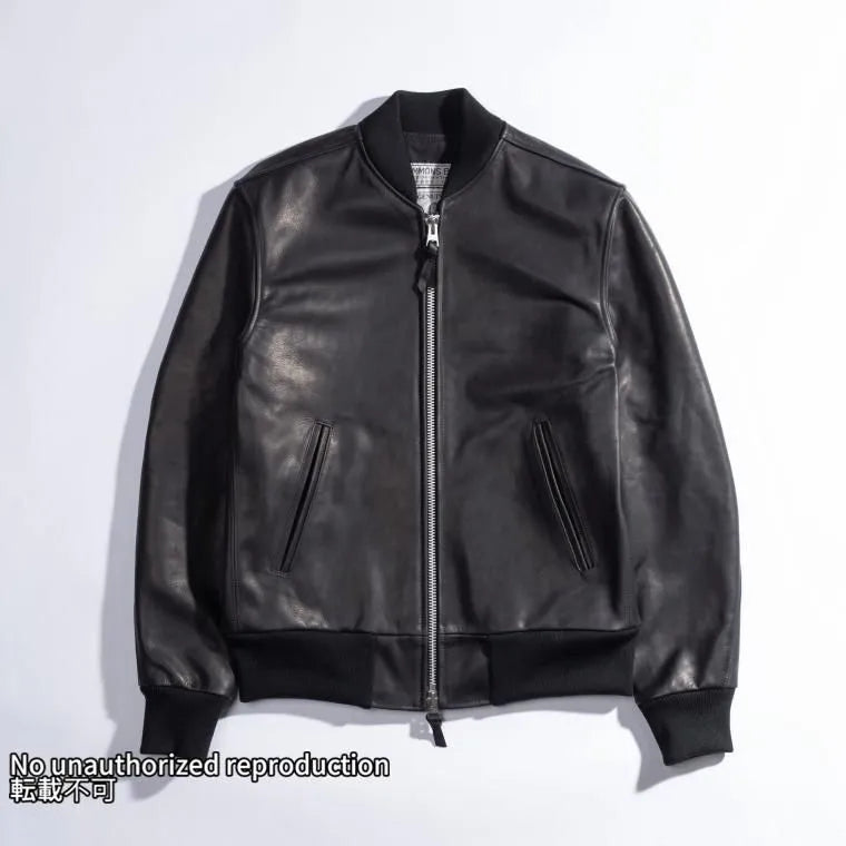 アイアンハートX シモンズビルト プレーリーホースハイドカレッジジャケット