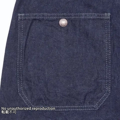 ダブルフロントデニムショーツ