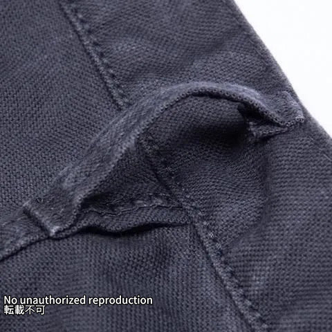 ダブルフロントダックショーツ/ブラック