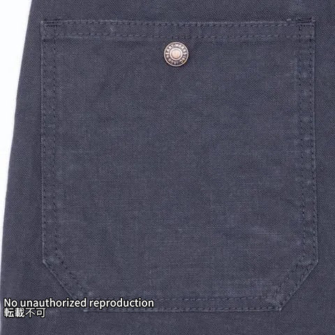 ダブルフロントダックショーツ/ブラック