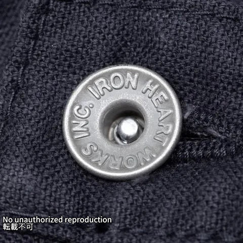 ダブルフロントダックショーツ/ブラック