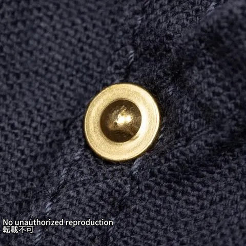 ダブルフロントダックショーツ/ブラック