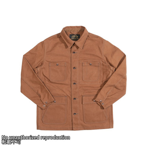 パラフィンダックチョアジャケット/ブラウン